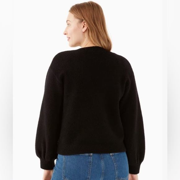 Kate Spade Heart Pop Wool Sweater, Size M - Picture 2 of 10